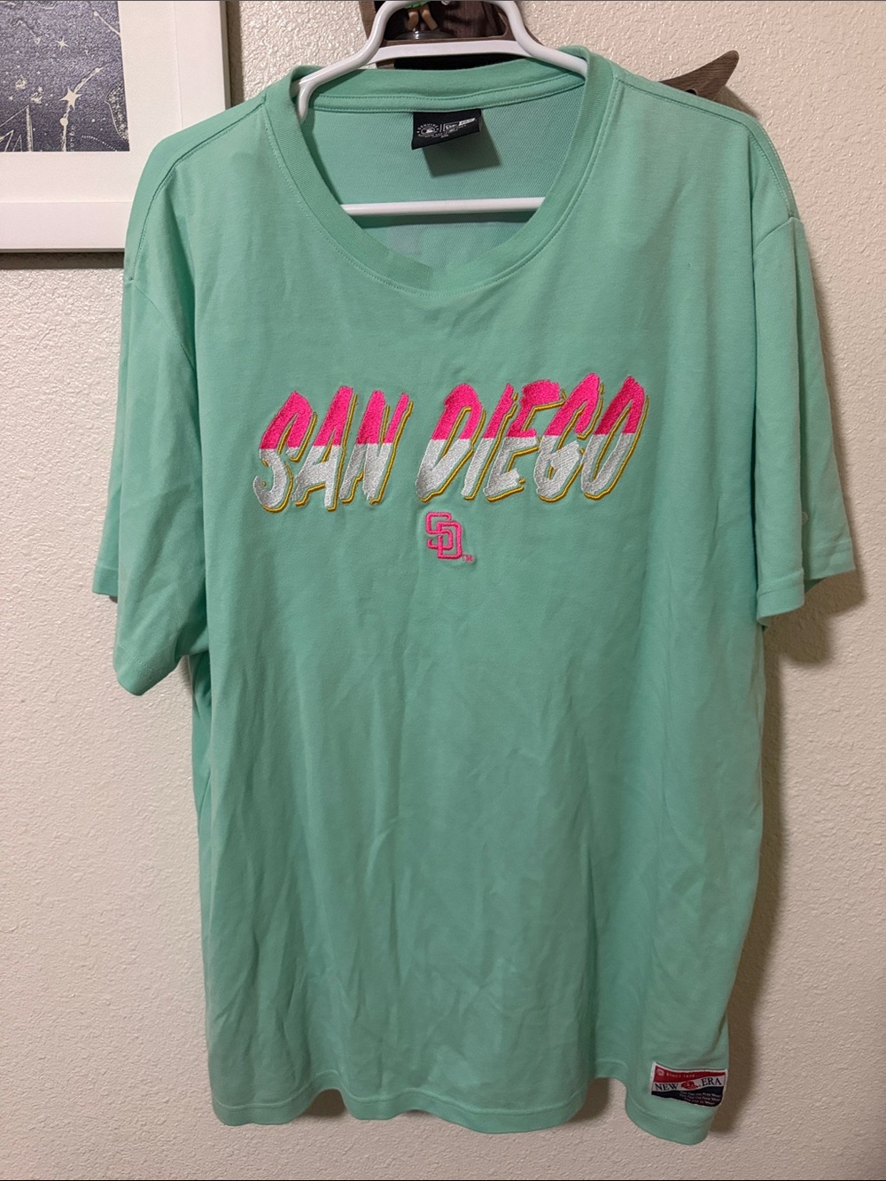 San Diego Padres City Connect New Era Graphic T-Shirt